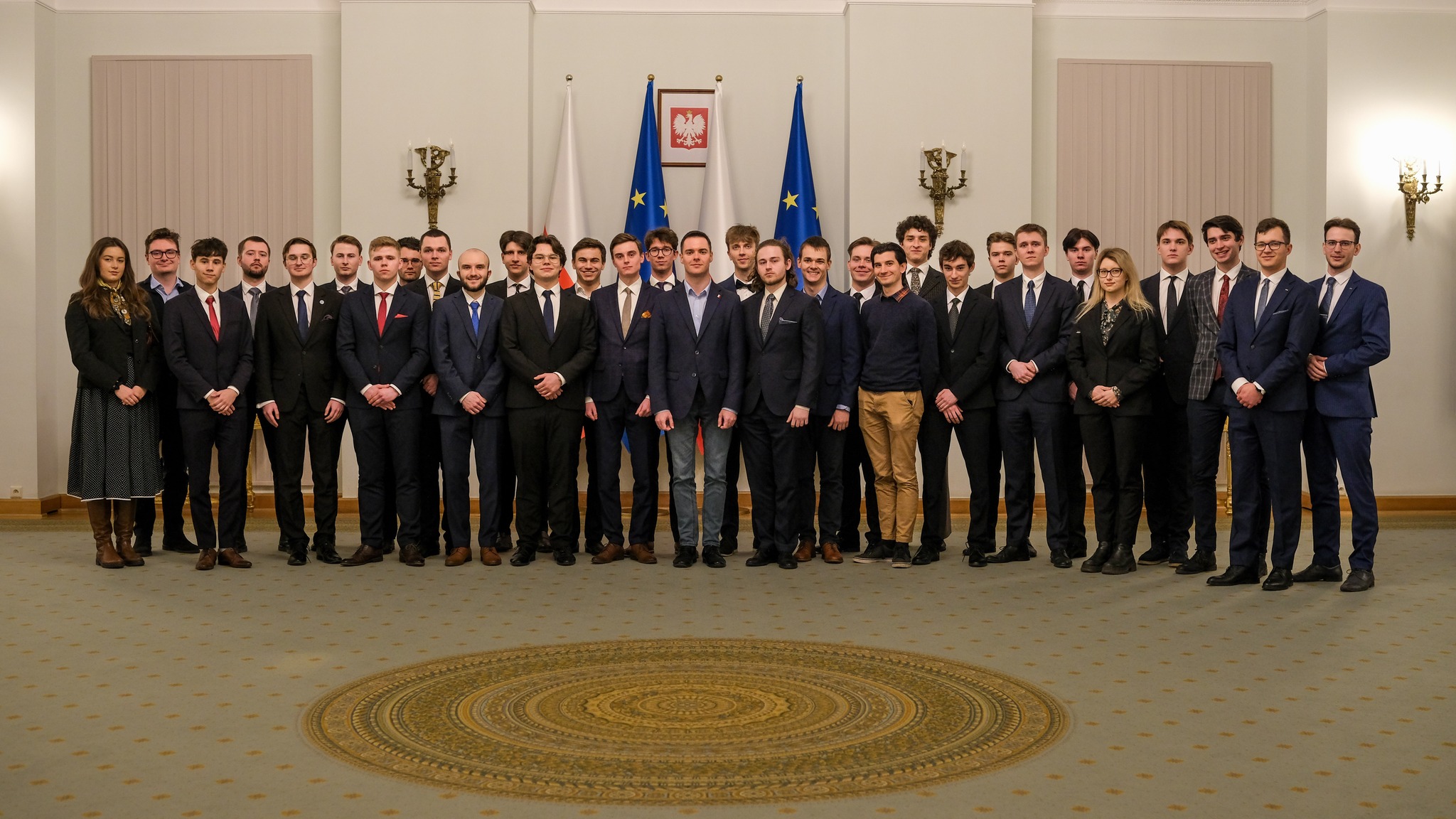 Wyjście SKN GiS do Pałacu Prezydenckiego